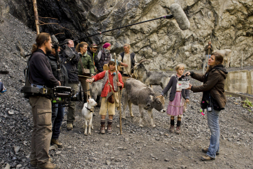 Schellen-Ursli Herbstdreh im Val d'Uina