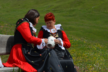 Heidi Laurent - Domenig und Lidia Domenig-Etter.