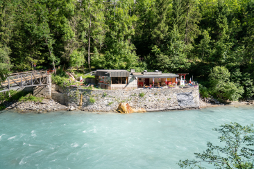 Büvetta Sfondraz in Scuol, Unterengadin