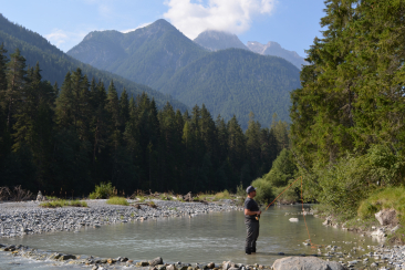 Fliegenfischen im Unterengadin