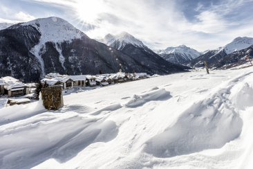 Guarda im Winter, Andrea Badrutt