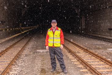 Simon Rohner ist Eisenbähnler und Unterengadiner mit Leib und Seele
