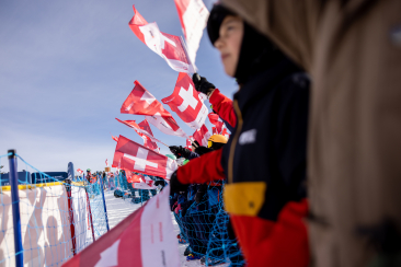 Snowboard Weltcup Scuol 2023 - Fans