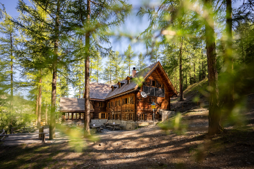 Die Chamanna Cluozza im Schweizerischen Nationalpark