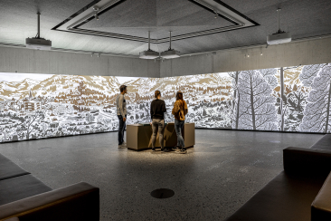 Ausstellung im Nationalparkzentrum Zernez