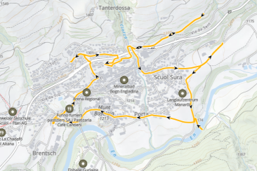 Kartenausschnitt Klang der Quellen