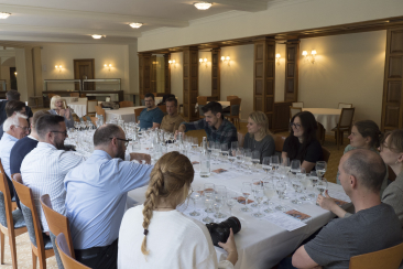 Mineralwasser-Degustation im Hotel Palace Cura & Cultura