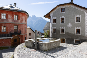 Brunnen in Schlin