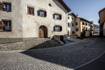 Dorfführung durch Sent.