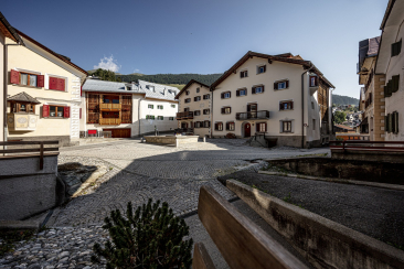 Das Engadinerdorf Sent