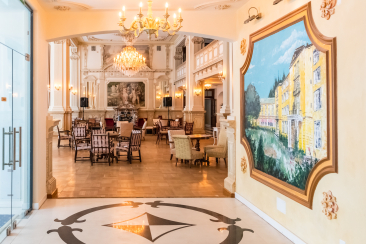 Eingangshalle Hotel Scuol Palace