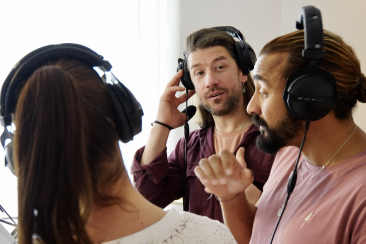 Wintersong Musiktrio Dario Fallet, Gino Clavuot, Nina Mayer