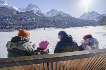 Familien Winter Engadin