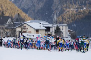 Passlung 2025. Massenstart in Martina.