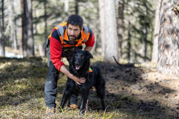 Storytelling Antonin Hugentobler mit Hund