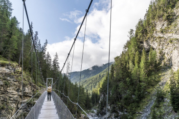 Hängebrücke Sinestra