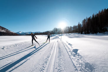 Langlaufen im Unterengadin