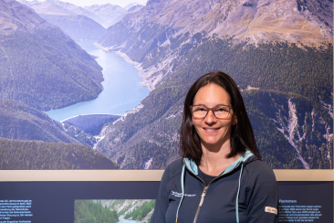 Mitarbeiterin TESSVM, Zernez