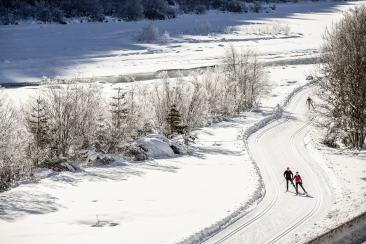 Langlaufen im Unterengadin