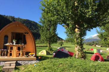 Camping Arina in Strada.