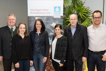 An der Abschlussveranstaltung der Aua Forta 2018 wurde die Mineralwasserpositionierung vorgestellt. Bild: Dominik Täuber