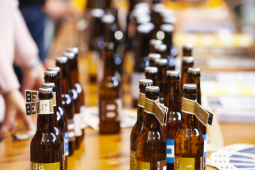 Das erste Bergbierfestival in Tschlin.