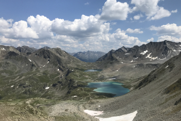 Ausblick auf die Jöriseen