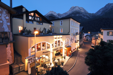 Das Hotel Curuna in Scuol