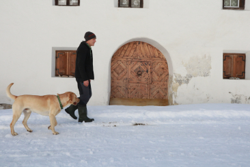 Dorfrundgang in S-charl im Unterengadin