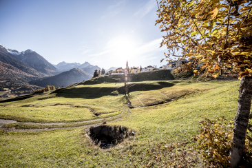 Ftan im Herbst – Engadin Scuol Zernez