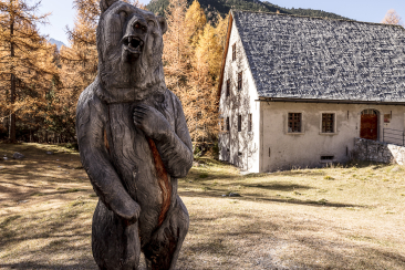 Der Bärenthemenweg im Val S-charl.