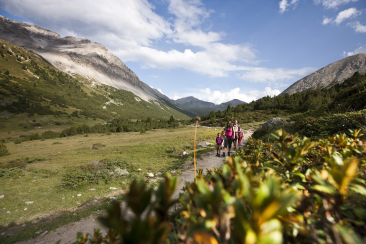 Familen-Ferien im Unterengadin, Graubünden.