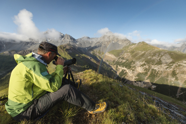 im Schweizerischen Nationalpark mit Not Armon Willy