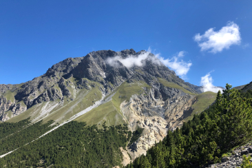 Piz Madlain bei S-charl im Unterengadin