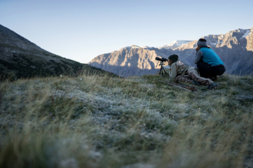 Auf Jagd im Unterengadin mit Familie Riatsch. Bild: Dominik Täuber.